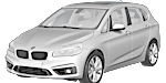 BMW F45 U3876 Fault Code